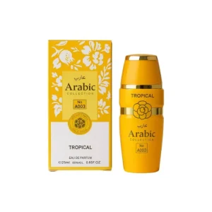 ARABIC COLLECTION A003 TROPICAL - 25ML FEMININO (INSPIRAÇÃO: YARA TOUS – LATTAFA)
