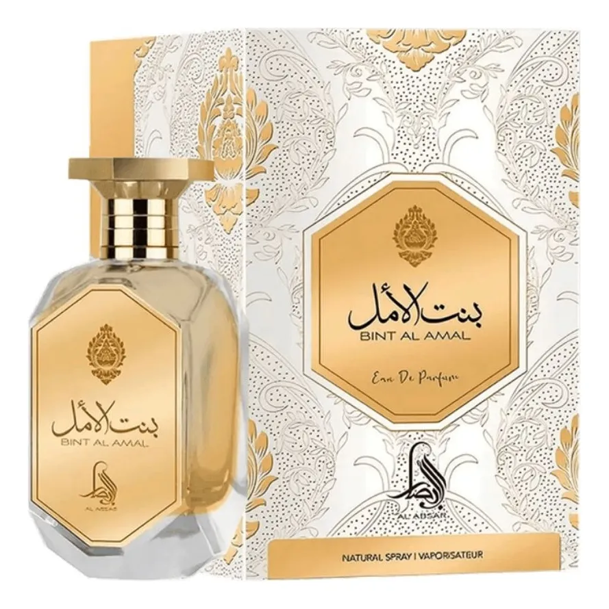 BINT AL AMAL AL ABSAR EAU DE PARFUM FRUTADO FEMININO 80ML SEM ÁLCOOL