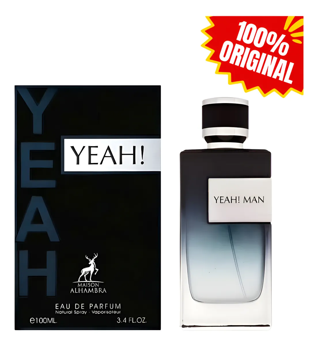 YEAH! MAN MAISON ALHAMBRA 100ML - MASCULINO