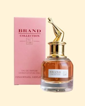 BRAND COLLECTION 136 –( INSPIRAÇÃO SCANDAL )- 25ML FEMININO