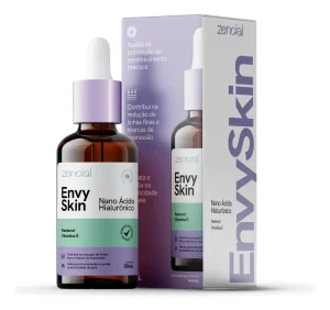 SÉRUM FACIAL ÁCIDO HIALURÔNICO ENVY SKIN 30ML  TODO TIPO DE PELE DIA/NOITE.
