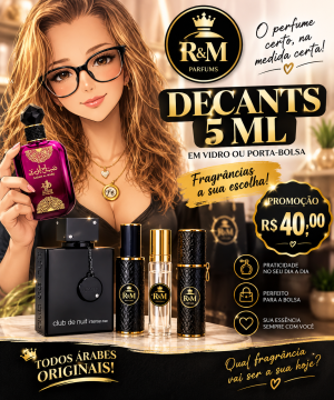 DECANTS 5ML(PORTA BOLSA/OUTRO)